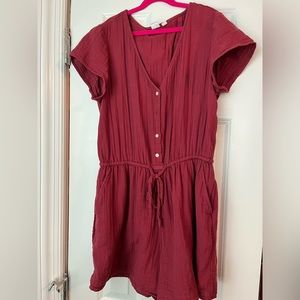 Gap v-neck romper